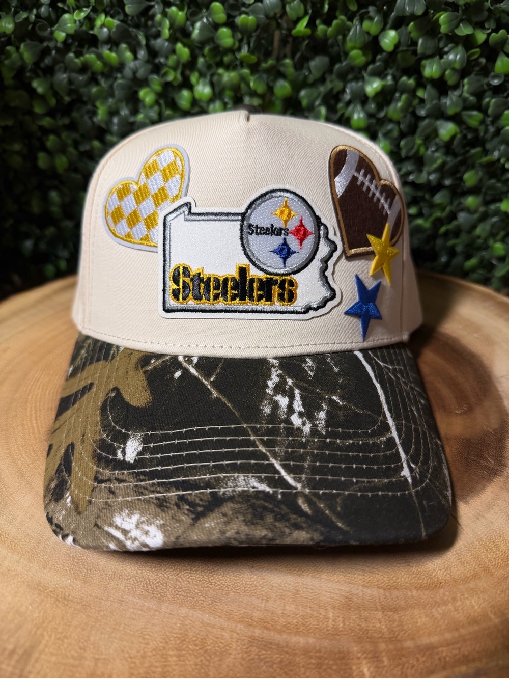Pittsburgh Steelers Custom Canvas Hat